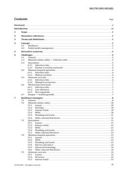 ISO/TR 5202:2023 - Buildings and civil engineering works — Building resilience strategies related to public health emergencies — Compilation of relevant information
Released:2. 06. 2023 - Page 3 preview