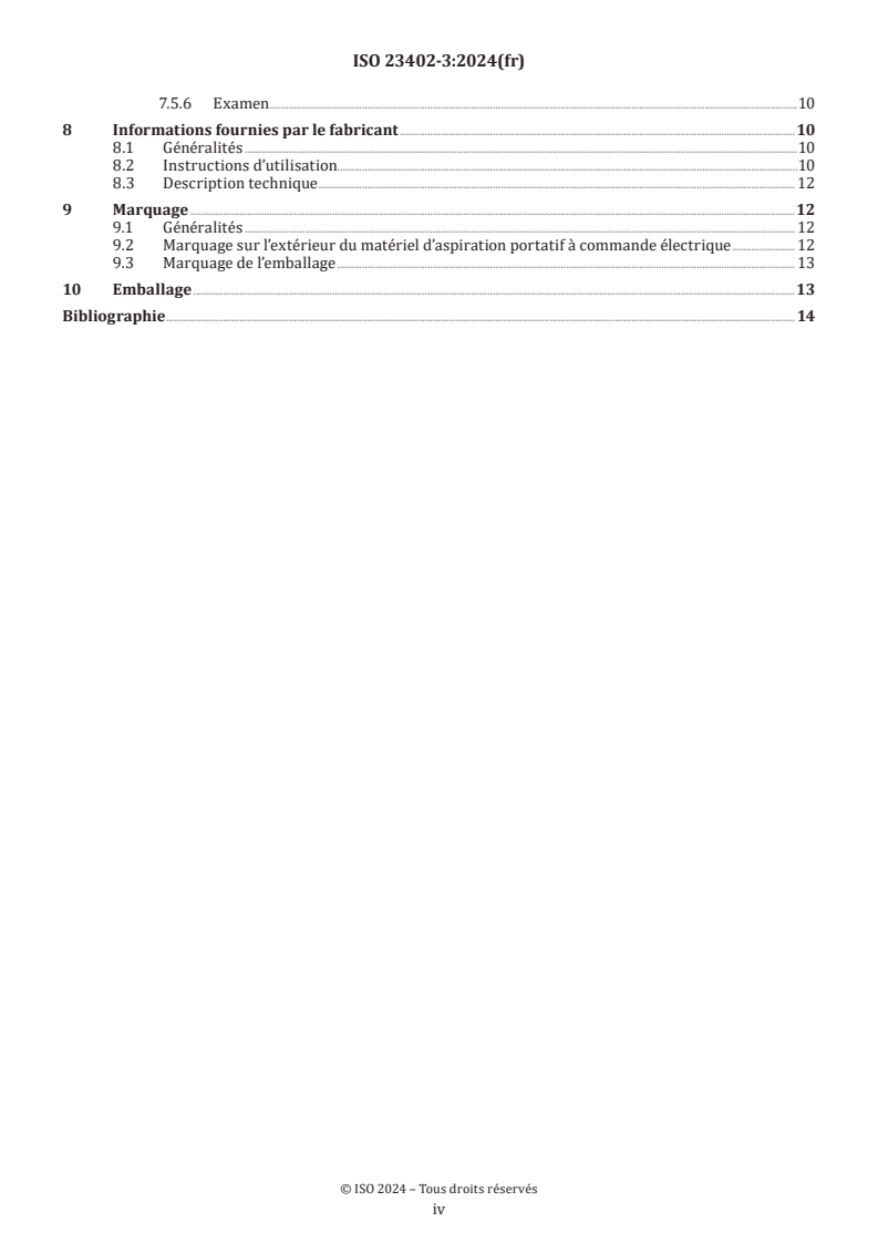ISO 23402-3:2024 ISO 23402-3:2024 - Médecine bucco-dentaire — Matériel dentaire portatif utilisable dans des environnements de soins de santé non permaments — Partie 3: Matériel d’aspiration portatif
Released:22. 04. 2024 - Page 4 preview