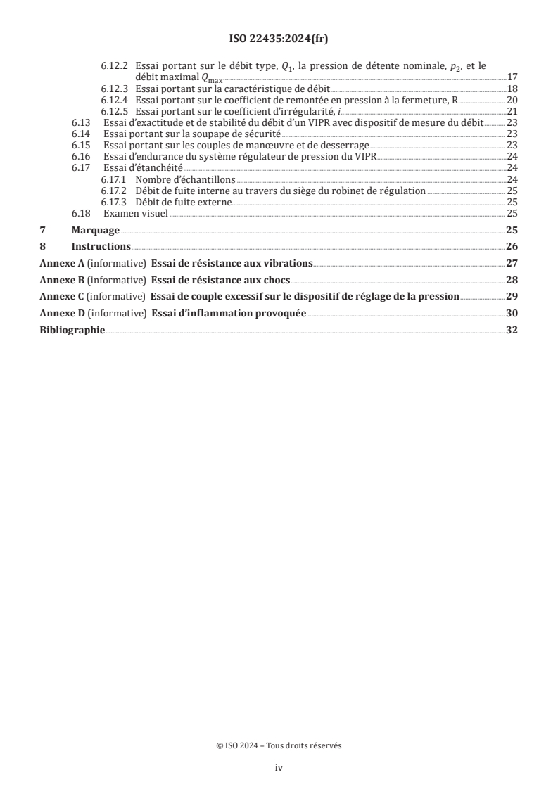 ISO 22435:2024 ISO 22435:2024 - Bouteilles à gaz — Robinets de bouteilles avec détendeur intégré — Spécifications et essais de type
Released:21. 03. 2024 - Page 4 preview