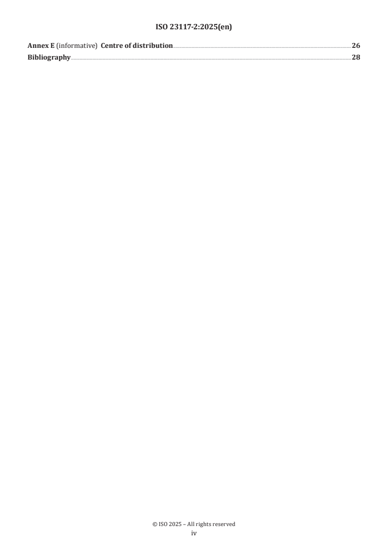 ISO 23117-2:2025 ISO 23117-2:2025 - Agricultural and forestry machinery — Unmanned aerial spraying systems — Part 2: Test methods to assess the horizontal transverse spray distribution
Released:18. 02. 2025 - Page 4 preview