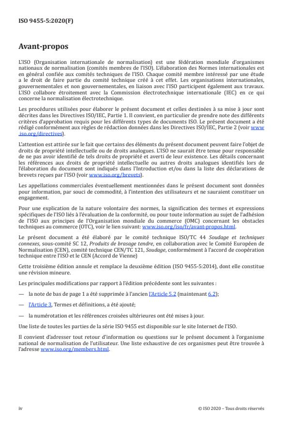 ISO 9455-5:2020 ISO 9455-5:2020 - Flux de brasage tendre -- Méthodes d'essai - Page 4 preview