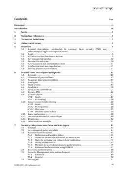 ISO 21177:2023 - Intelligent transport systems — ITS station security services for secure session establishment and authentication between trusted devices
Released:7. 04. 2023 - Page 3 preview
