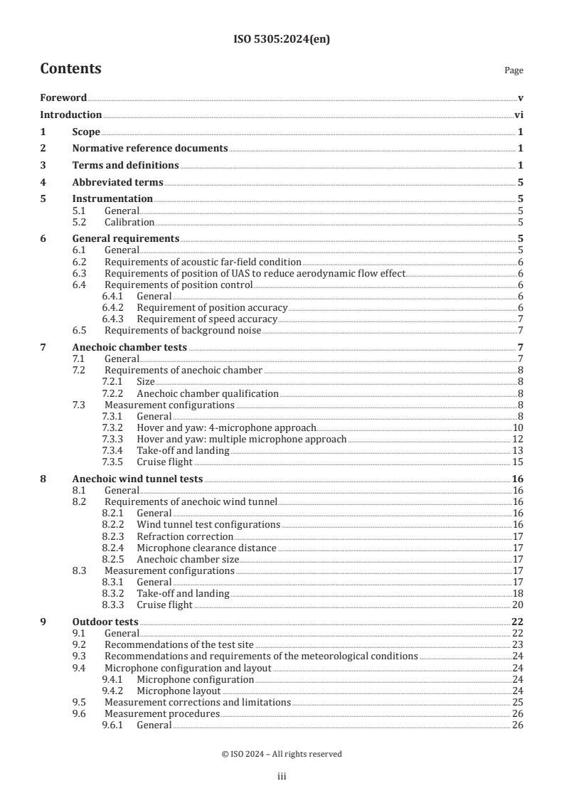 ISO 5305:2024 - Noise measurements for UAS (unmanned aircraft systems)
Released:29. 01. 2024