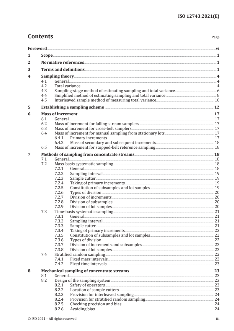 ISO 12743:2021 - Copper, lead, zinc and nickel concentrates — Sampling procedures for determination of metal and moisture content
Released:5/10/2021