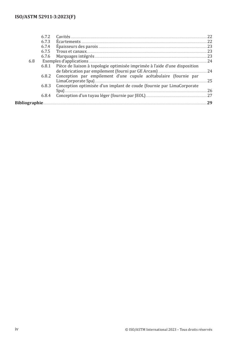 ISO/ASTM 52911-3:2023 ISO/ASTM 52911-3:2023 - Fabrication additive — Conception — Partie 3: PBF-EB de matériaux métalliques
Released:17. 02. 2023 - Page 4 preview