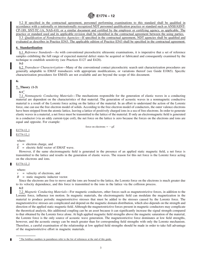 REDLINE ASTM E1774-12 - Standard Guide for  Electromagnetic Acoustic Transducers (EMATs)