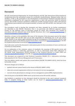 ISO/IEC TS 20000-5:2022 ISO/IEC TS 20000-5:2022 - Information technology — Service management — Part 5: Implementation guidance for ISO/IEC 20000-1
Released:1/14/2022 - Page 4 preview