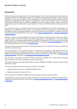 ISO/IEC TS 20000-11:2021 ISO/IEC TS 20000-11:2021 - Information technology — Service management — Part 11: Guidance on the relationship between ISO/IEC 20000-1 and service management frameworks: ITIL®
Released:8/27/2021 - Page 4 preview