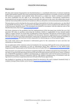 ISO/ASTM 52945:2023 ISO/ASTM 52945:2023 - Additive manufacturing for automotive — Qualification principles — Generic machine evaluation and specification of key performance indicators for PBF-LB/M processes
Released:20. 12. 2023 - Page 4 preview