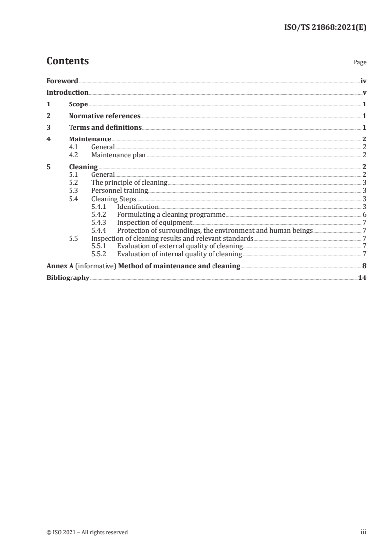 ISO/TS 21868:2021 - Textile floor coverings — State of the art and guidance on maintenance and cleaning
Released:6/24/2021