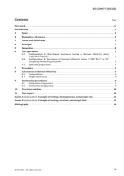 ISO 22007-7:2023 - Plastics — Determination of thermal conductivity and thermal diffusivity — Part 7: Transient measurement of thermal effusivity using a plane heat source
Released:18. 04. 2023 - Page 3 preview