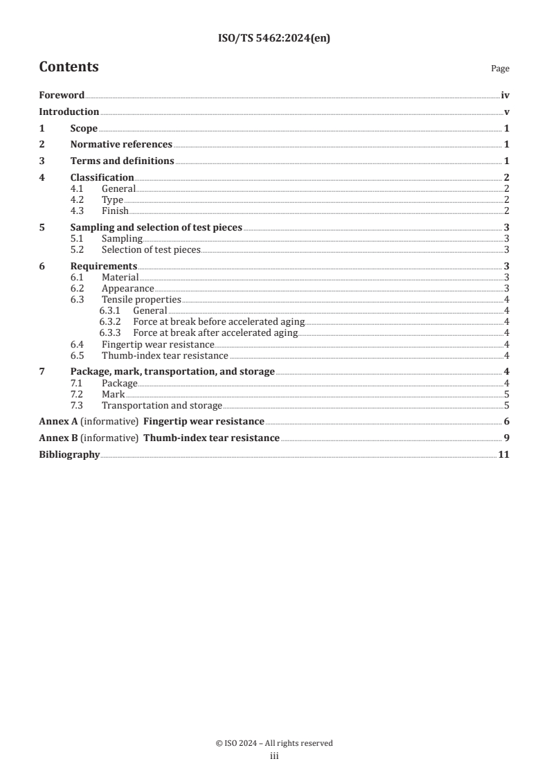 ISO/TS 5462:2024 - Rubber latex coated fabric gloves — Specification
Released:30. 08. 2024