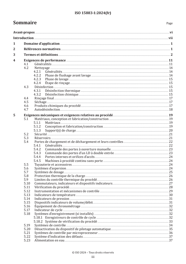 ISO 15883-1:2024 - Laveurs désinfecteurs — Partie 1: Exigences générales, termes et définitions et essais
Released:4. 10. 2024