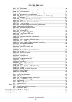 ISO 19152-3:2024 - Geographic information — Land Administration Domain Model (LADM) — Part 3: Marine georegulation
Released:7/8/2024 - Page 4 preview