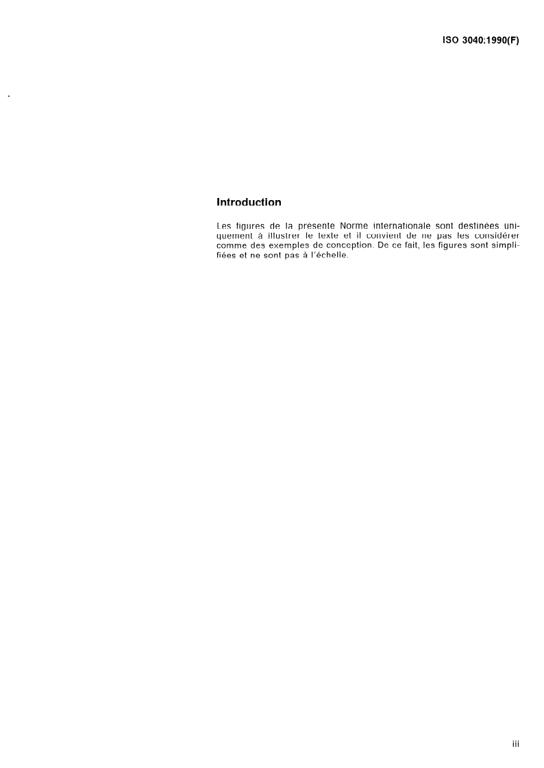 ISO 3040:1990 ISO 3040:1990 - Dessins techniques — Cotation et tolérancement — Cônes
Released:12/6/1990