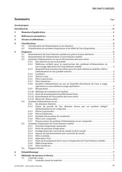 ISO 5467-2:2022 ISO 5467-2:2022 - Dentistry — Mobile dental units and dental patient chairs — Part 2: Air, water, suction and wastewater systems
Released:7. 09. 2022 - Page 3 preview