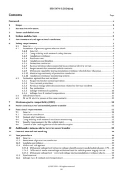 ISO 5474-3:2024 ISO 5474-3:2024 - Electrically propelled road vehicles — Functional and safety requirements for power transfer between vehicle and external electric circuit — Part 3: DC power transfer
Released:7. 06. 2024 - Page 3 preview