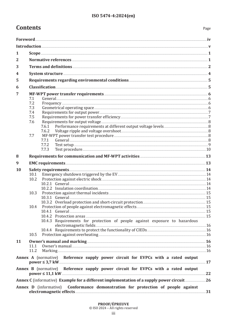 ISO 5474-4 ISO 5474-4 - Electrically propelled road vehicles — Functional and safety requirements for power transfer between vehicle and external electric circuit — Part 4: Magnetic field wireless power transfer
Released:11/28/2024