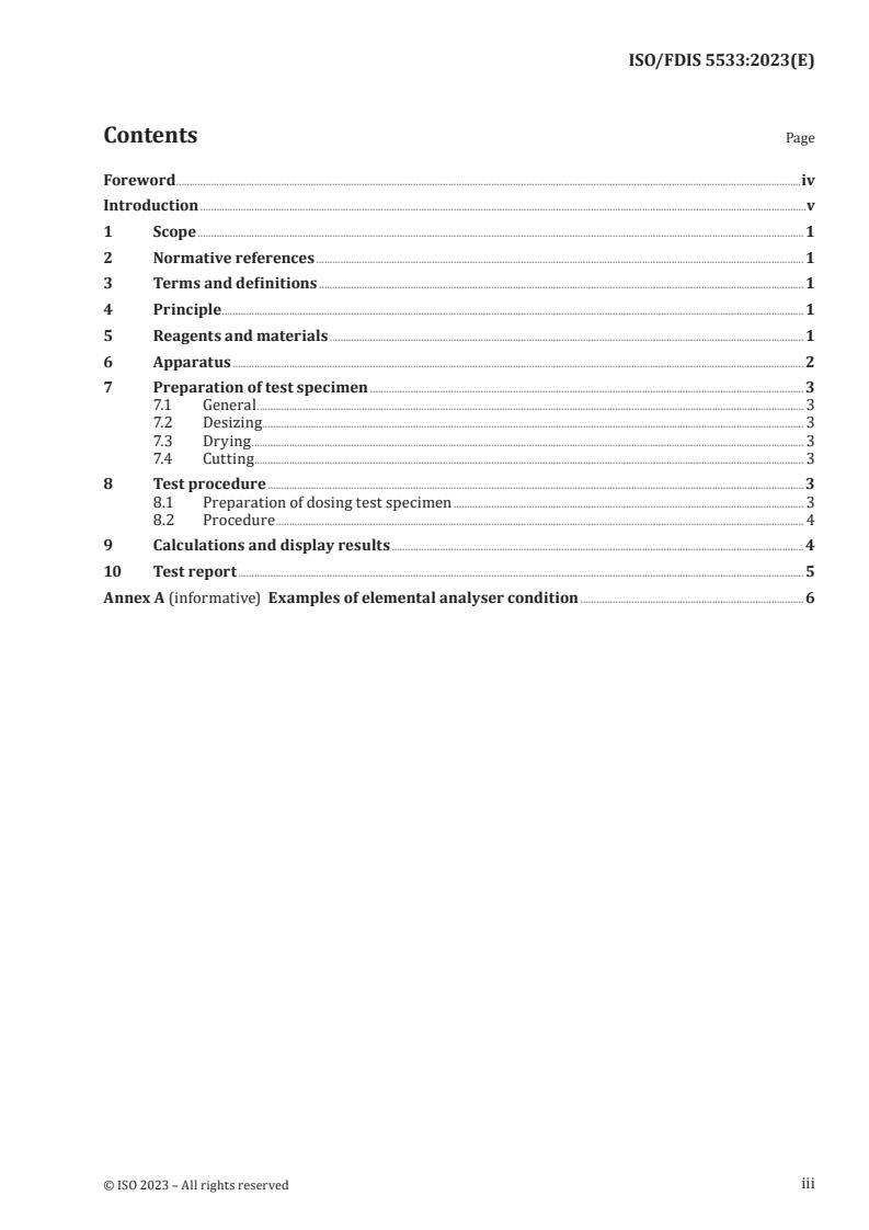 ISO 5533 - Textiles — Quantification of carbon fibre constituent element — Elemental analyser method
Released:5. 07. 2023