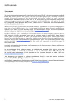 ISO 5540:2023 ISO 5540:2023 - Ships and marine technology — Sea-going vessels — Dual traction/stowage winches for oceanographic research
Released:18. 05. 2023 - Page 4 preview