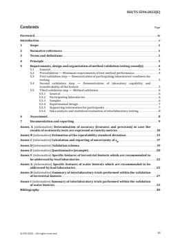 ISO/TS 5594:2022 - Soil and water quality — Guidance and requirements for designing an interlaboratory trial for validation of biotests
Released:11. 11. 2022 - Page 3 preview