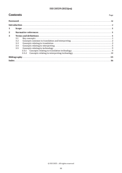 SIST ISO 20539:2024 ISO 20539:2023 - Translation, interpreting and related technology — Vocabulary
Released:13. 12. 2023 - Page 3 preview