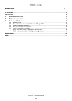 SIST ISO 20539:2024 ISO 20539:2023 - Traduction, interprétation et technologies apparentées — Vocabulaire
Released:13. 12. 2023 - Page 3 preview