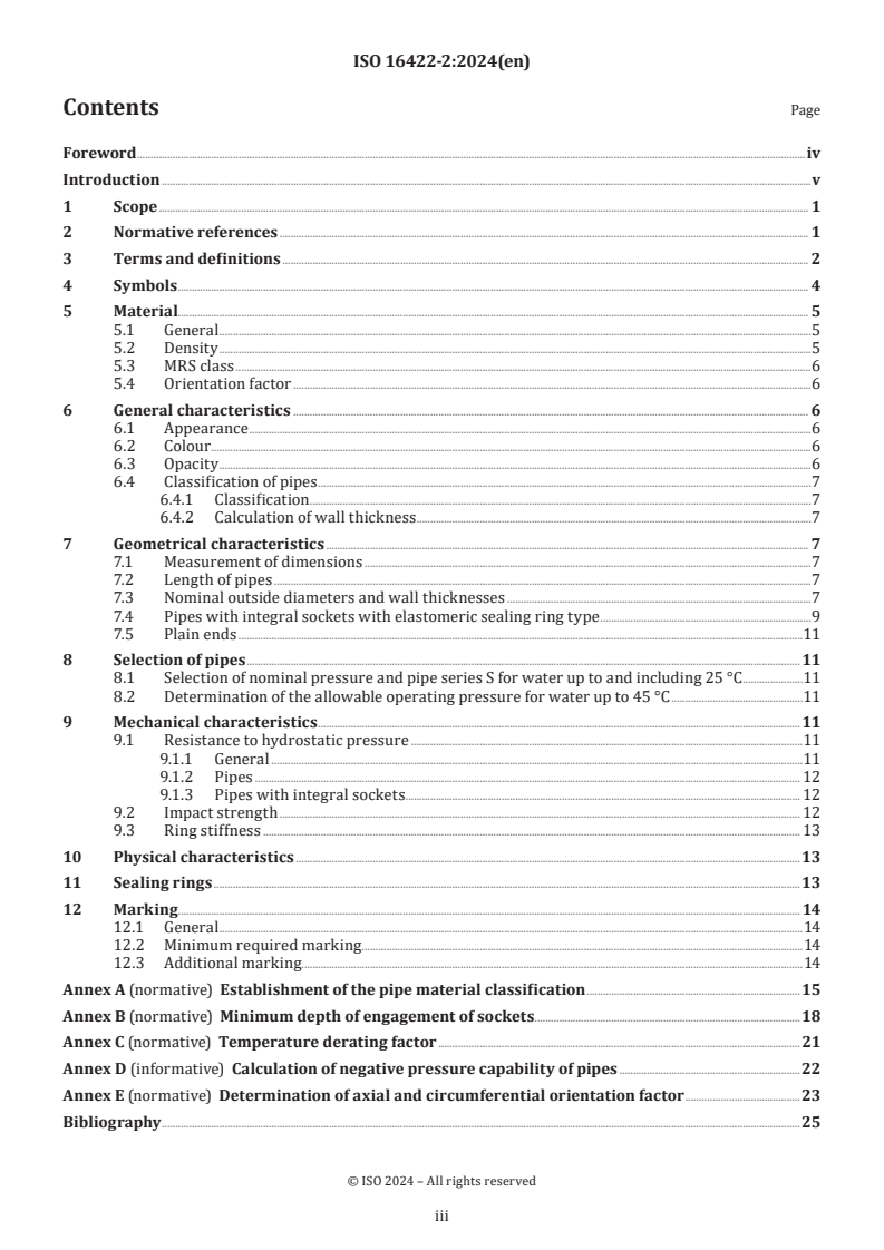 ISO 16422-2:2024 - Pipes and joints made of oriented unplasticized poly(vinyl chloride) (PVC-O) for the conveyance of water under pressure — Part 2: Pipes
Released:1. 02. 2024