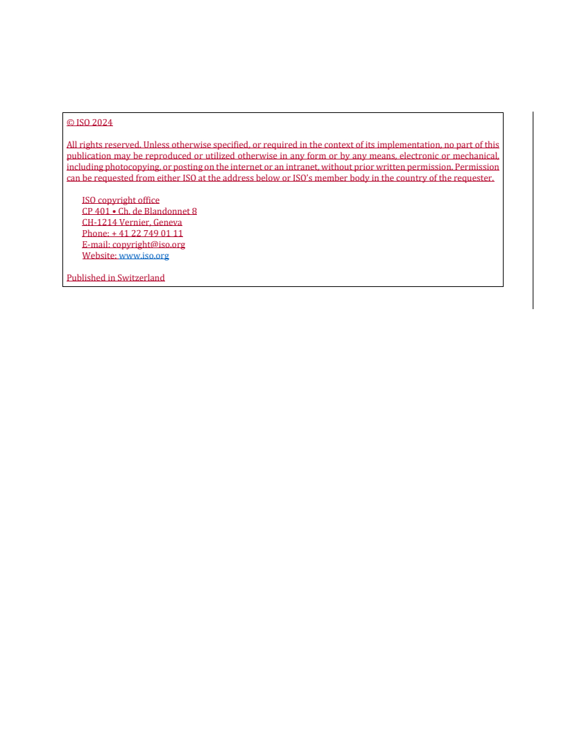 REDLINE ISO/DTS 5615 - Health informatics — Accelerating safe, effective and secure remote connected care and mobile health through standards-based interoperability solutions addressing gaps revealed by pandemics
Released:11/15/2024