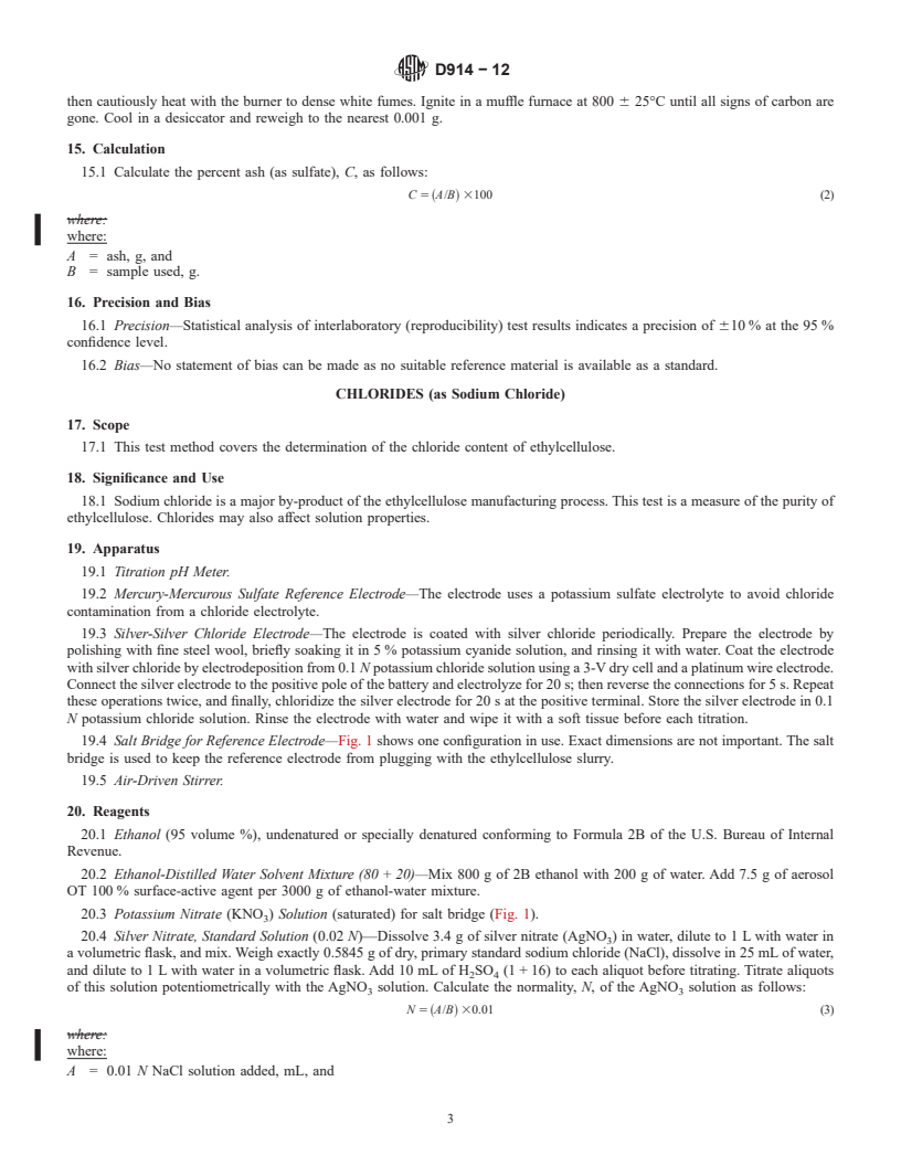 REDLINE ASTM D914-12 - Standard Test Methods for  Ethylcellulose