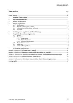ISO 1461:2022 ISO 1461:2022 - Hot dip galvanized coatings on fabricated iron and steel articles — Specifications and test methods
Released:23. 08. 2022 - Page 3 preview