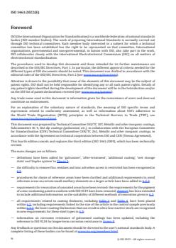 ISO 1461:2022 ISO 1461:2022 - Hot dip galvanized coatings on fabricated iron and steel articles — Specifications and test methods
Released:2. 08. 2022 - Page 4 preview