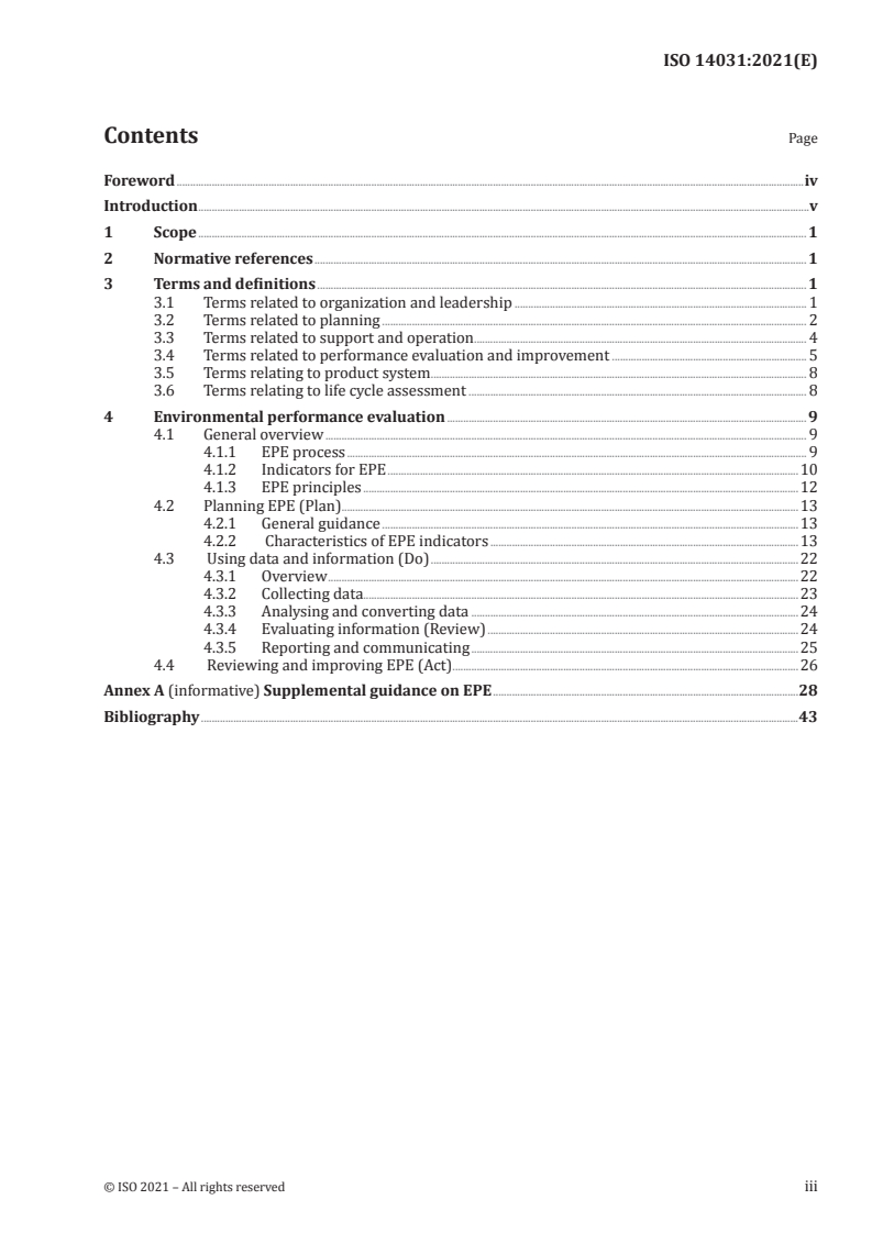 ISO 14031:2021 - Environmental management — Environmental performance evaluation — Guidelines
Released:3/23/2021