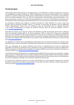 ISO 2615:2024 ISO 2615:2024 - Analyse du gaz naturel — Biométhane — Détermination de la teneur en huile de compresseur
Released:25. 04. 2024 - Page 4 preview