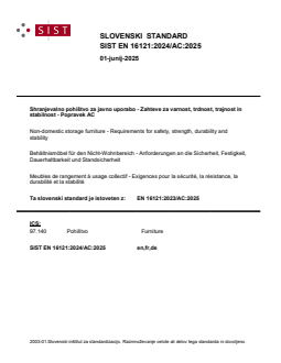 EN 16121:2023/AC:2025 EN 16121:2024/AC:2025 - BARVE - Page 1 preview