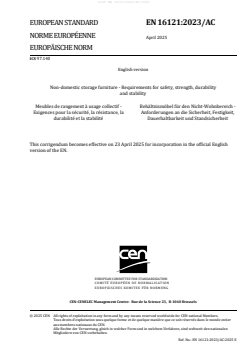 EN 16121:2023/AC:2025 EN 16121:2024/AC:2025 - BARVE - Page 3 preview