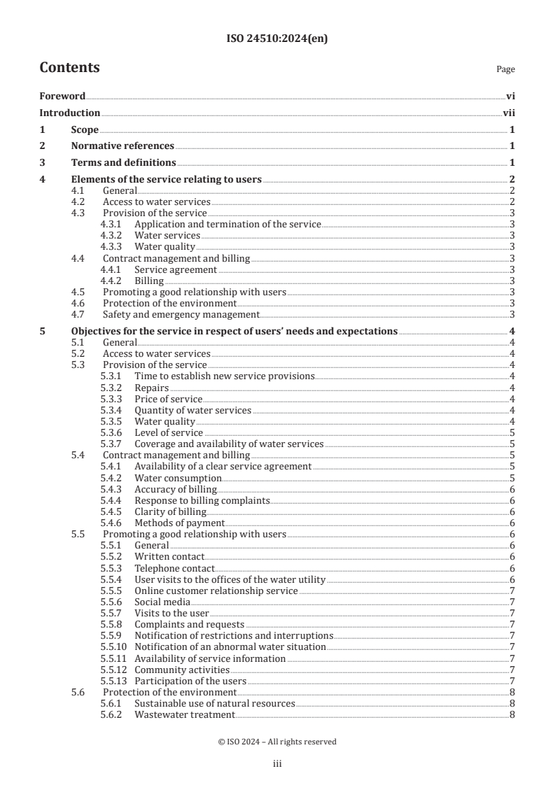 ISO 24510:2024 - Activities relating to drinking water and wastewater services — Guidelines for the assessment and for the improvement of the service to users
Released:24. 01. 2024