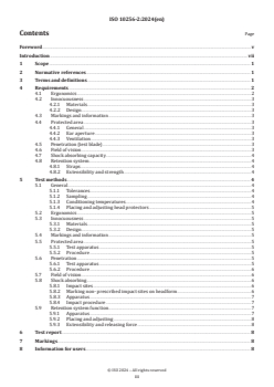 ISO 10256-2:2024 ISO 10256-2:2024 - Protective equipment for use in ice hockey — Part 2: Head protectors for skaters
Released:16. 07. 2024 - Page 3 preview