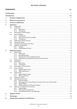 ISO 10256-2:2024 ISO 10256-2:2024 - Équipements de protection destinés à être utilisés en hockey sur glace — Partie 2: Protections de tête pour les patineurs
Released:16. 07. 2024 - Page 3 preview