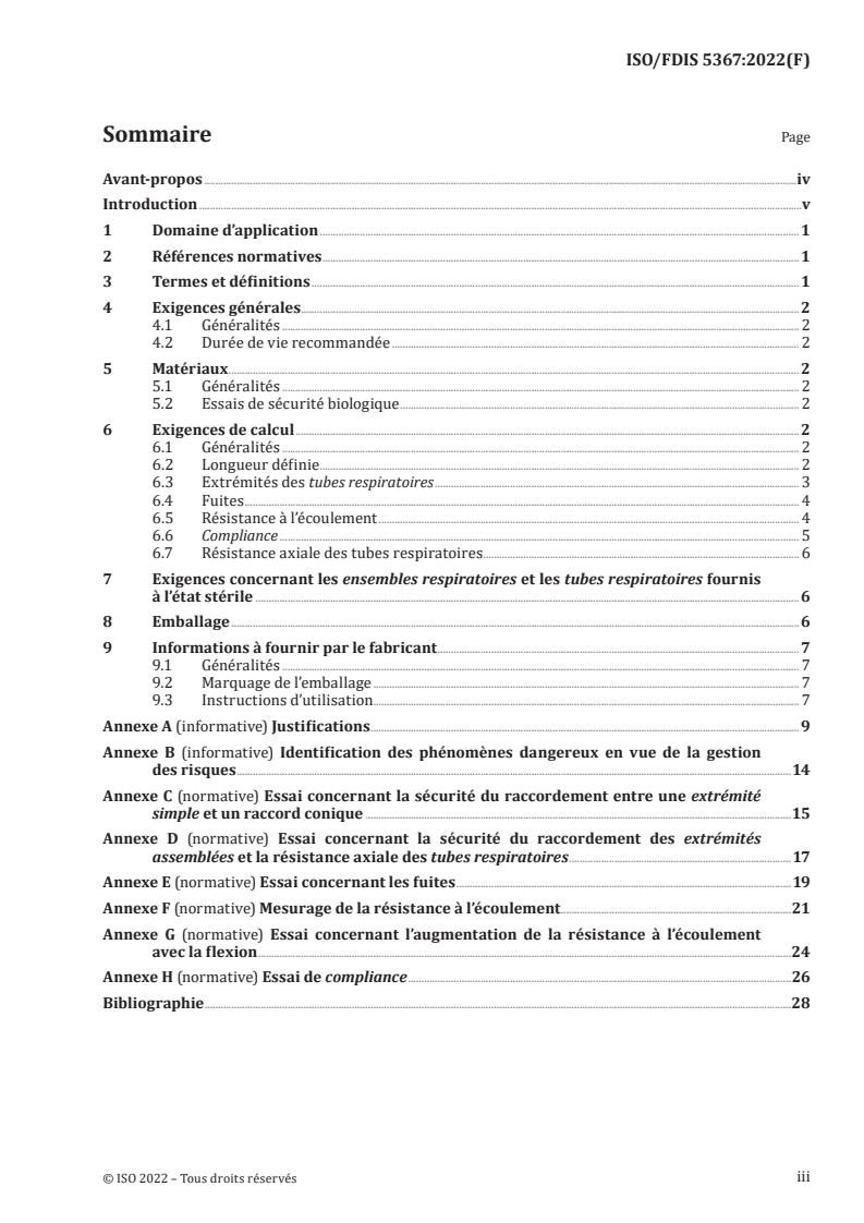 ISO 5367 - Matériel d'anesthésie et de réanimation respiratoire — Ensembles respiratoires et raccords
Released:12/19/2022