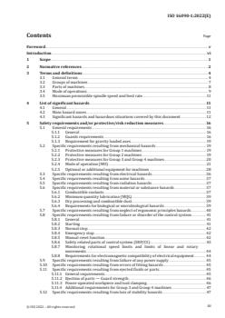 ISO 16090-1:2022 - Machine tools safety — Machining centres, milling machines, transfer machines — Part 1: Safety requirements
Released:1. 12. 2022 - Page 3 preview