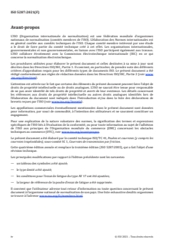 ISO 5287:2021 - Transmissions par courroies — Courroies trapézoïdales pour l'industrie automobile — Essai de fatigue
Released:7/28/2021 - Page 4 preview