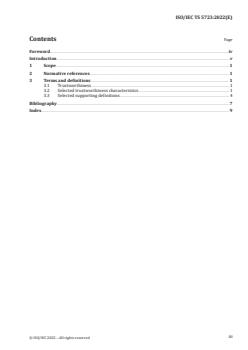 ISO/IEC TS 5723:2022 - Trustworthiness — Vocabulary
Released:22. 07. 2022 - Page 3 preview