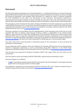 ISO/TS 15855:2025 - Copper, lead and zinc sulfide concentrates — Step-by-step procedure for the testing of static scales
Released:23. 01. 2025 - Page 4 preview