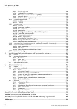 ISO 3691-2:2023 ISO 3691-2:2023 - Industrial trucks — Safety requirements and verification — Part 2: Self-propelled variable-reach trucks
Released:1. 03. 2023 - Page 4 preview