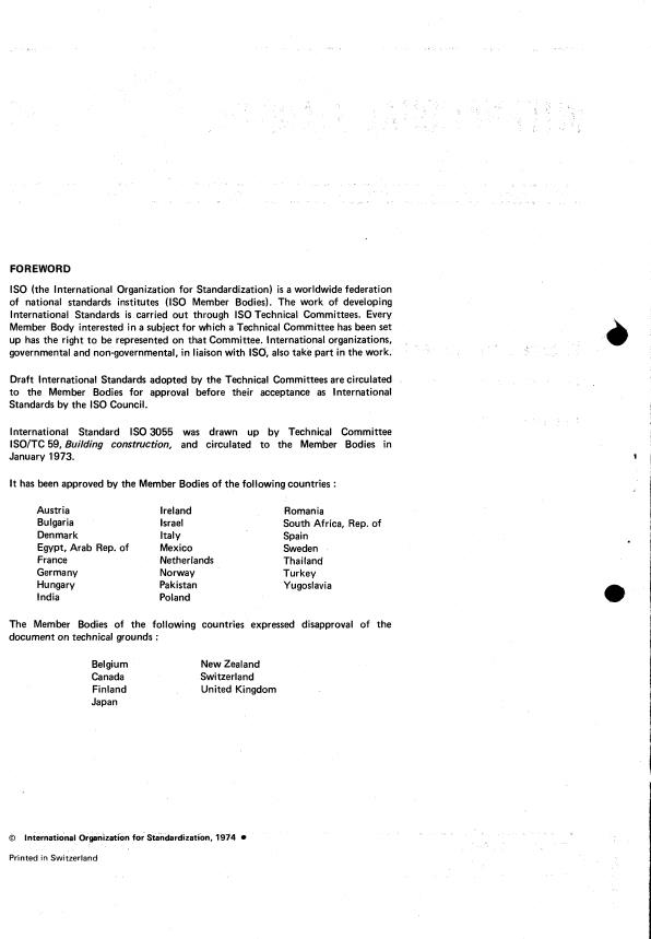 ISO 3055:1974 ISO 3055:1974 - Kitchen equipment -- Co-ordinating sizes - Page 2 preview