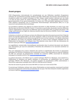 ISO 4892-2:2013/Amd 1:2021 - Plastiques — Méthodes d'exposition à des sources lumineuses de laboratoire — Partie 2: Lampes à arc au xénon — Amendement 1: Classification des filtres de la lumière du jour
Released:8/3/2021 - Page 3 preview