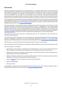ISO 2469:2024 - Paper, board and pulps — Measurement of diffuse radiance factor (diffuse reflectance factor)
Released:22. 03. 2024 - Page 4 preview