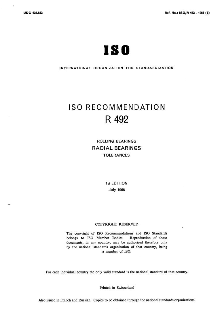 ISO/R 492:1966 - Title missing - Legacy paper document
Released:1/1/1966