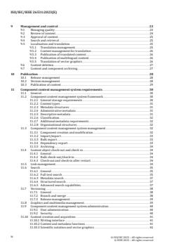ISO/IEC/IEEE 26531:2023 - Systems and software engineering — Content management for product life cycle, user and service management information for users
Released:30. 03. 2023 - Page 4 preview